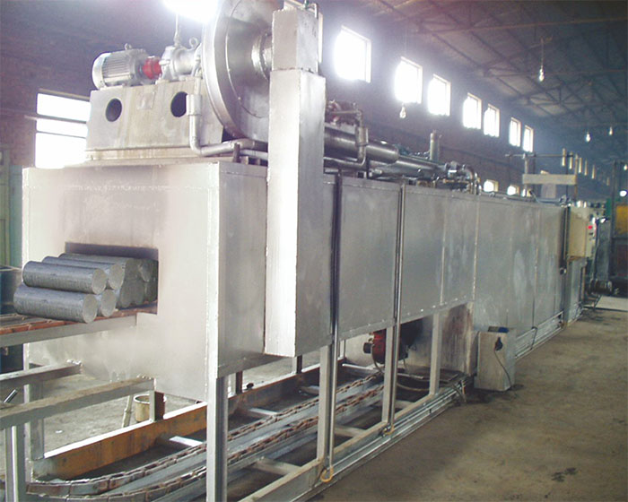 高效節(jié)能鋁棒加熱爐、長棒熱剪爐